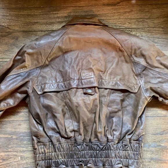 Vintage Adventure Bound leather jacket - size small - Picture 6 of 8